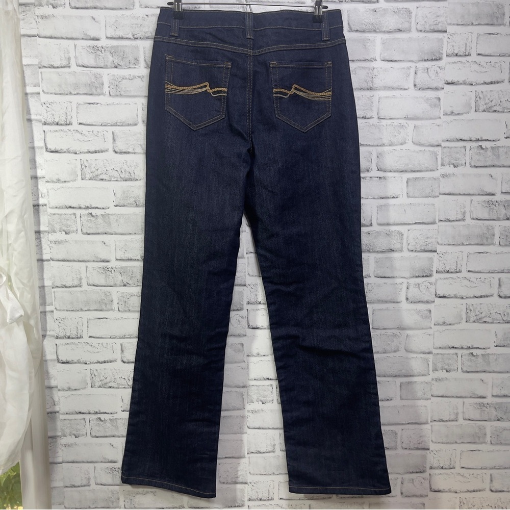 Nine West Court Street Bootcut High Waist Jeans NWOT 10 - Picture 3 of 15